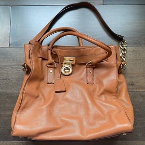 Michael Kors Hamilton Large Leather Tote
